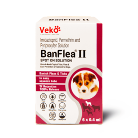BanFlea II for Dogs (Generic Advantix II)